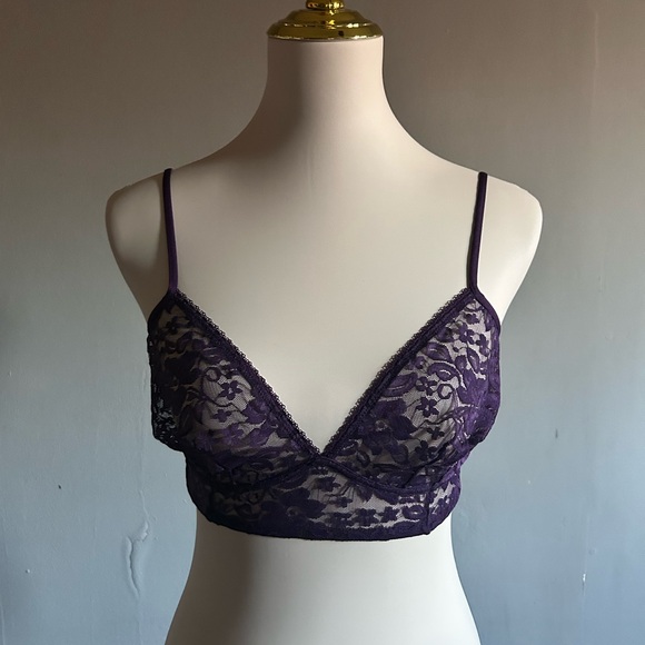 NWOT INC International Concepts Women’s Lace Bralette | Size: M | Purple Dynasty - Picture 2 of 4